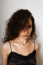 Srebrny choker POZIOMKA - obrazek 6